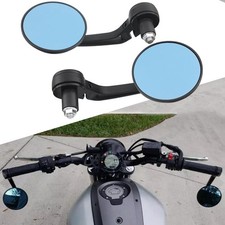 Guidão de motocicleta barra redonda retrovisor lateral extremidade para MV Agusta Aprilia comprar usado  Enviando para Brazil