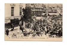 Cpa deauville plage d'occasion  Saint-Pons-de-Thomières