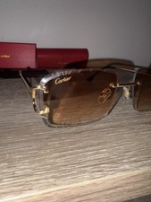 Big C Diamond cut brown Lens-brand new  (CT00920) with box and accessories, używany na sprzedaż  Wysyłka do Poland