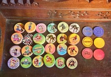 Raro 1995 Nintendo Pogs (Super Mario World/Super Mario Kart/Donkey Kong Country) comprar usado  Enviando para Brazil