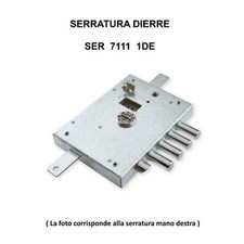 Serratura dierre 7111 usato  Cuneo