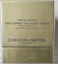 Christian Breton Paris The Ultimate AGE CORRECTING NIGHT CREAM 50ml - Selado  comprar usado  Enviando para Brazil