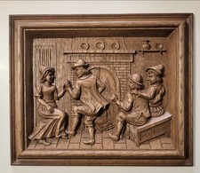 Wandbild geschnitzt schnitzere gebraucht kaufen  Helsa