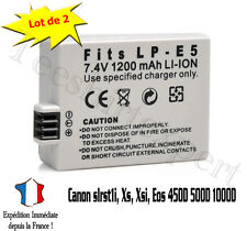 Lot batteries canon d'occasion  Oissel