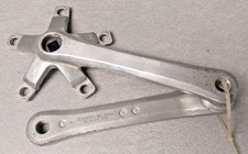Pedivela tripla Shimano FC-B124 BCD104/74 5 parafusos 175mm JIS prata MTB envio EUA! comprar usado  Enviando para Brazil