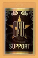 Guns N Roses 2002 Chinese Democracy Tour Support Laminado Backstage Pass comprar usado Guns N Roses 2002 Chinese Democracy Tour Support Laminado Backstage Pass comprar usado  Enviando para Brazil