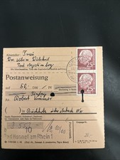 Brd postanweisung mef gebraucht kaufen  Backnang