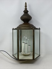 Luminária poste de latão em forma de hexágono vintage 3 lâmpadas de vela montagem em poste comprar usado Luminária poste de latão em forma de hexágono vintage 3 lâmpadas de vela montagem em poste comprar usado  Enviando para Brazil