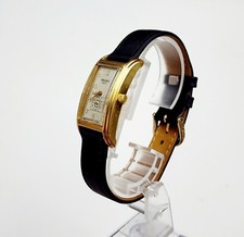 Relógio feminino suíço folheado a ouro verde "Curvex" GR0080 comprar usado  Enviando para Brazil