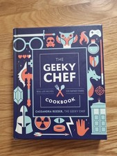 Geeky chef cookbook for sale  TELFORD