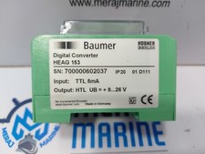 Conversor digital BAUMER HEAG 153 entrada: TTL 5mA saída: HTL UB=+9 26V comprar usado  Enviando para Brazil