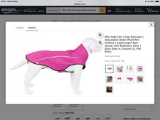 Pink dog lightweight for sale  STOKE-ON-TRENT