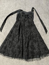 Rockabilly kleid schwarz gebraucht kaufen  Dortmund