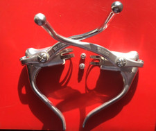Usado, NOVO ESTOQUE ANTIGO VINTAGE DÉCADA DE 1980 DIA COMPE 'DUAL PULL' ALAVANCAS DE FREIO TOURING +FERRULES comprar usado  Enviando para Brazil