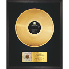 Whitesnake – Whitesnake / LP Gold 12" / Lembrança em moldura preta /Memorabilia Rock comprar usado  Enviando para Brazil