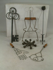 Lote antiq 6 utensílios de cozinha gadgets decoração, snuffer de velas, chave, frasco de conserva UAU comprar usado  Enviando para Brazil