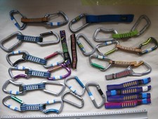 Mixed carabiners quickdraws for sale  LIVERPOOL