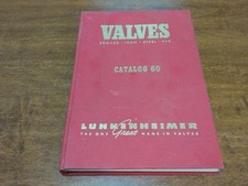 Lunkenheimer valve catalog for sale  Roanoke
