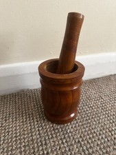 Durable wooden pestle for sale  NORTHAMPTON