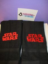 Toalhas de mão personalizadas com logotipo Star Wars, toalhas de mão bordadas personalizadas Star Wars, usado comprar usado  Enviando para Brazil