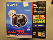 Câmera Digital Sony CD Mavica 5 MP com Zoom Óptico 3x (MVC-CD500) NÃO FUNCIONANDO comprar usado  Enviando para Brazil