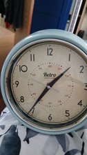 Jones clock blue for sale  WREXHAM