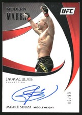 Usado, 2021 Immaculate Collection UFC Modern Marks #22 Jacare Souza Auto /99 comprar usado  Enviando para Brazil