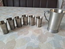 Rein zinn schnapsbecher gebraucht kaufen  Donaueschingen