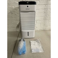 Usado, Refrigerador de ar evaporativo Costway 4 em 1 com ventilador, umidificador controle remoto bloco de gelo comprar usado  Enviando para Brazil