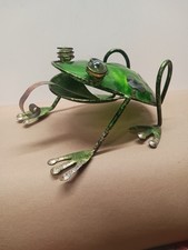 Metal frog sculpture for sale  Laramie