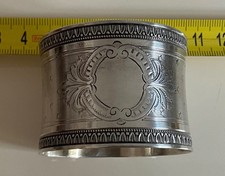 Rond serviette argent d'occasion  Angers-