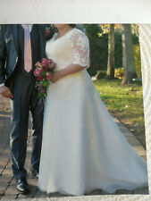 Brautkleid lang linie gebraucht kaufen  Trier