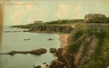 Cartão postal RHODE ISLAND R.I. Newport, The Cliffs SOUTH, mar, praia, antigo 1910 comprar usado  Enviando para Brazil
