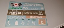 Ingresso 6º e 7º icônico gols da Copa do Mundo de Maradona 1986 jogo histórico semifinal comprar usado  Enviando para Brazil