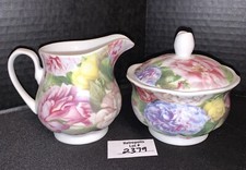 Ceramic pink floral for sale  Edmond