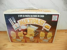 MARCATO MULTIPAST 5 TIPI DI MASSA LASANHA ESPAGUETE RAVIOL TAGLIATELLE TAGLIOLIN comprar usado  Enviando para Brazil