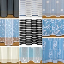 Net curtains straight for sale  IRVINE
