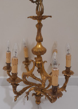 Lampadario vintage ottone usato  Matera