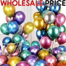 100 chrome balloons for sale  EVESHAM