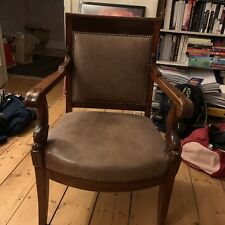 Leather arm chair for sale  LONDON