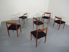 60s teak stühle gebraucht kaufen  Lübeck