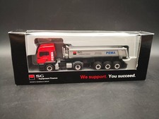 Herpa MAN TGX Pema SG Kipper Sattelzug *Vi969-1-0741, usado comprar usado  Enviando para Brazil