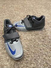 Tênis de treinamento Nike Romaleos 3 halterofilismo #852933-001 cinza/azul masculino tamanho 14 comprar usado Tênis de treinamento Nike Romaleos 3 halterofilismo #852933-001 cinza/azul masculino tamanho 14 comprar usado  Enviando para Brazil