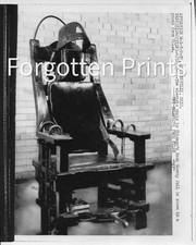 Cadeira elétrica Chicago Cook County Jail 1965 comprar usado  Enviando para Brazil