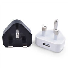 Adaptador de plugue de rede 3 pinos carregador de parede 1 porta USB duplo / para brinquedos de baixa potência comprar usado  Enviando para Brazil