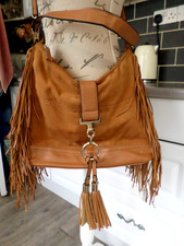 river island tan leather bag for sale  REDDITCH