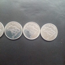 Conjunto de Moedas Brasileiras - 10 Cruzeiros (1980-1985) | Colecionável Raro, usado comprar usado  Brasil 