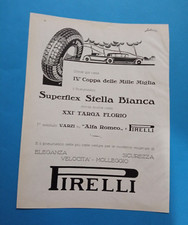 Pubblicita 1930 pirelli usato  Roma
