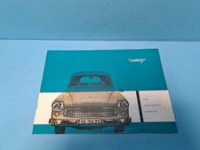 Broschüre wartburg coupe gebraucht kaufen  Weißenfels
