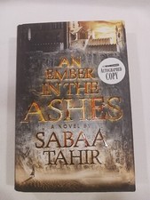 SIGNED An Ember In The Ashes Sabaa Tahir 2015 Young Adult Fantasy Hardcover DJ  comprar usado  Enviando para Brazil
